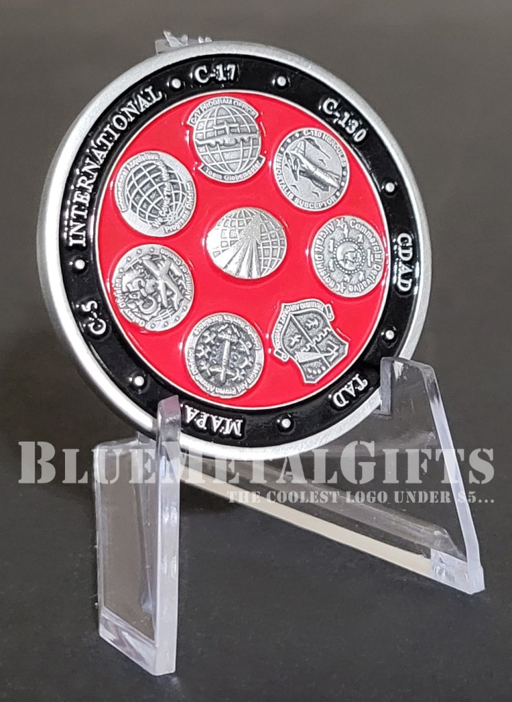C-130 Mobility Directorate Challenge coin from BlueMetalGifts.com
