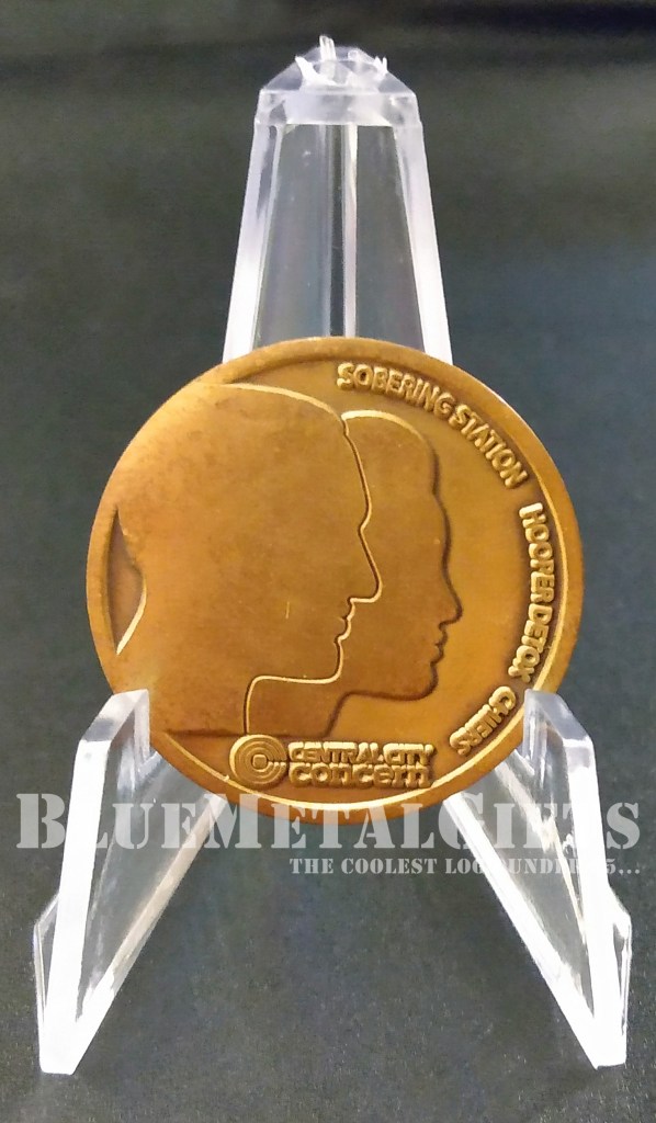Central City Concern coin from BlueMetalGifts.com