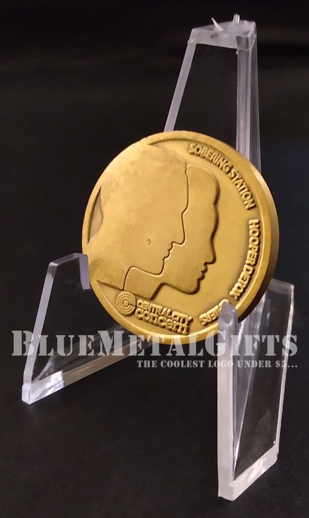 Central City Concern coin from BlueMetalGifts.com