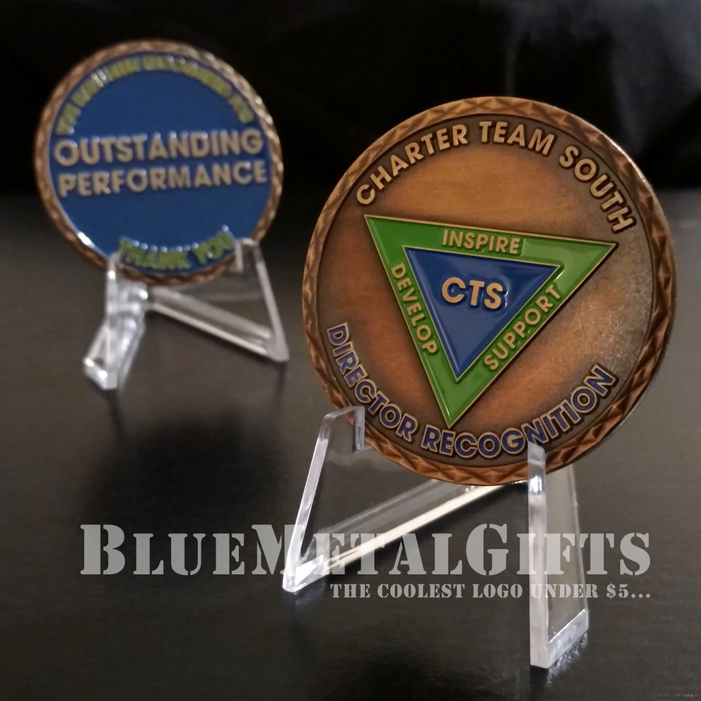 Charter the internet company's coin: Director Recognition from BlueMetalGifts.com