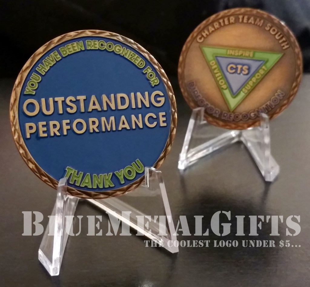 Charter the internet company's coin: Director Recognition from BlueMetalGifts.com