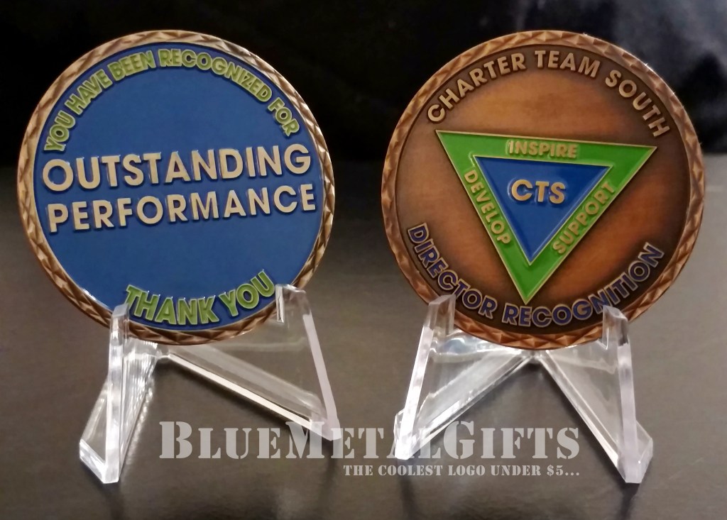 Charter the internet company's coin: Director Recognition from BlueMetalGifts.com