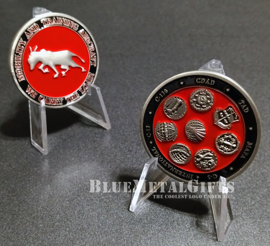 C-130 Mobility Directorate Challenge coin from BlueMetalGifts.com