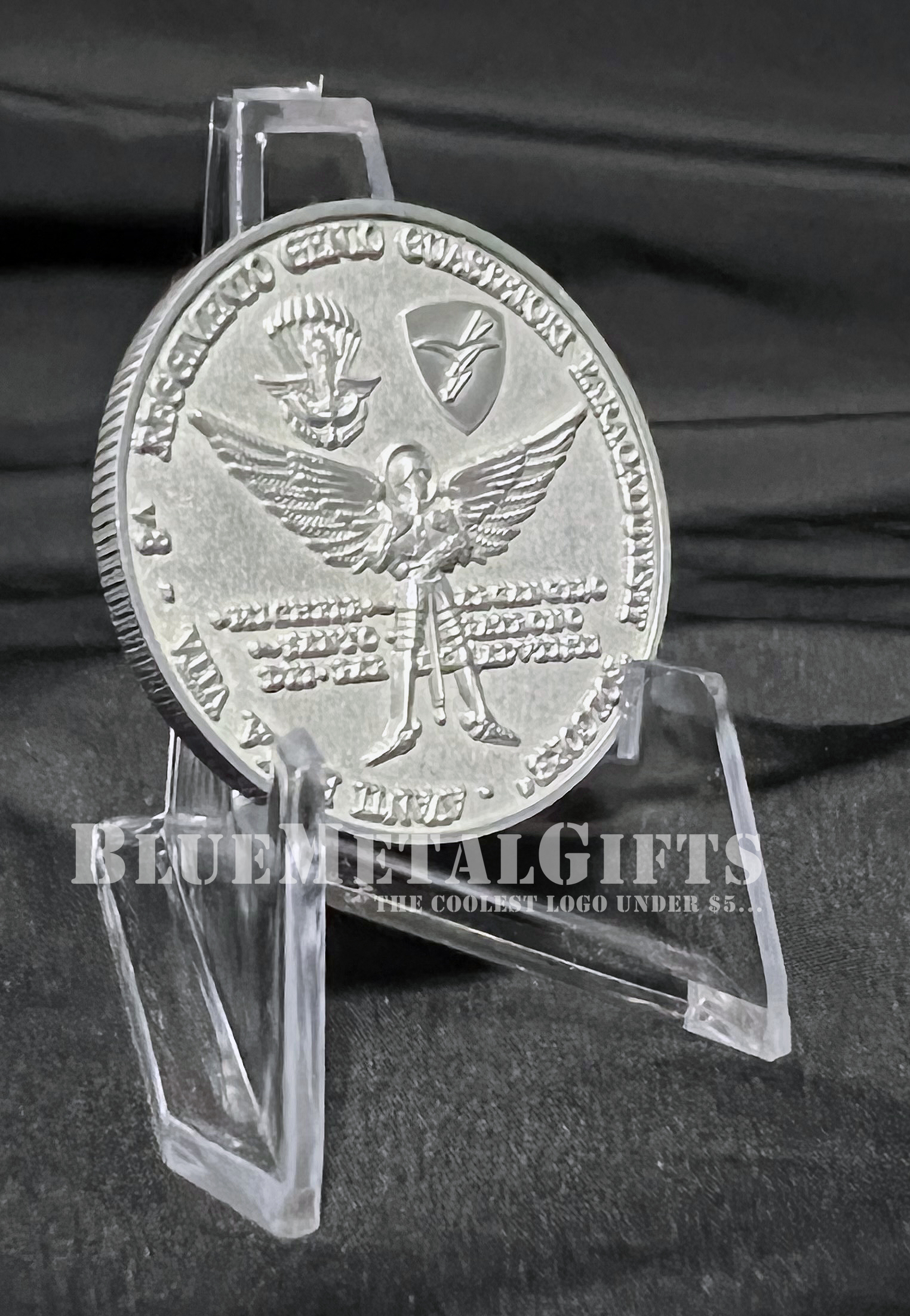 Rare Italian Engineer Regiment Paratroopers Challenge coin from BlueMetalGifts.com