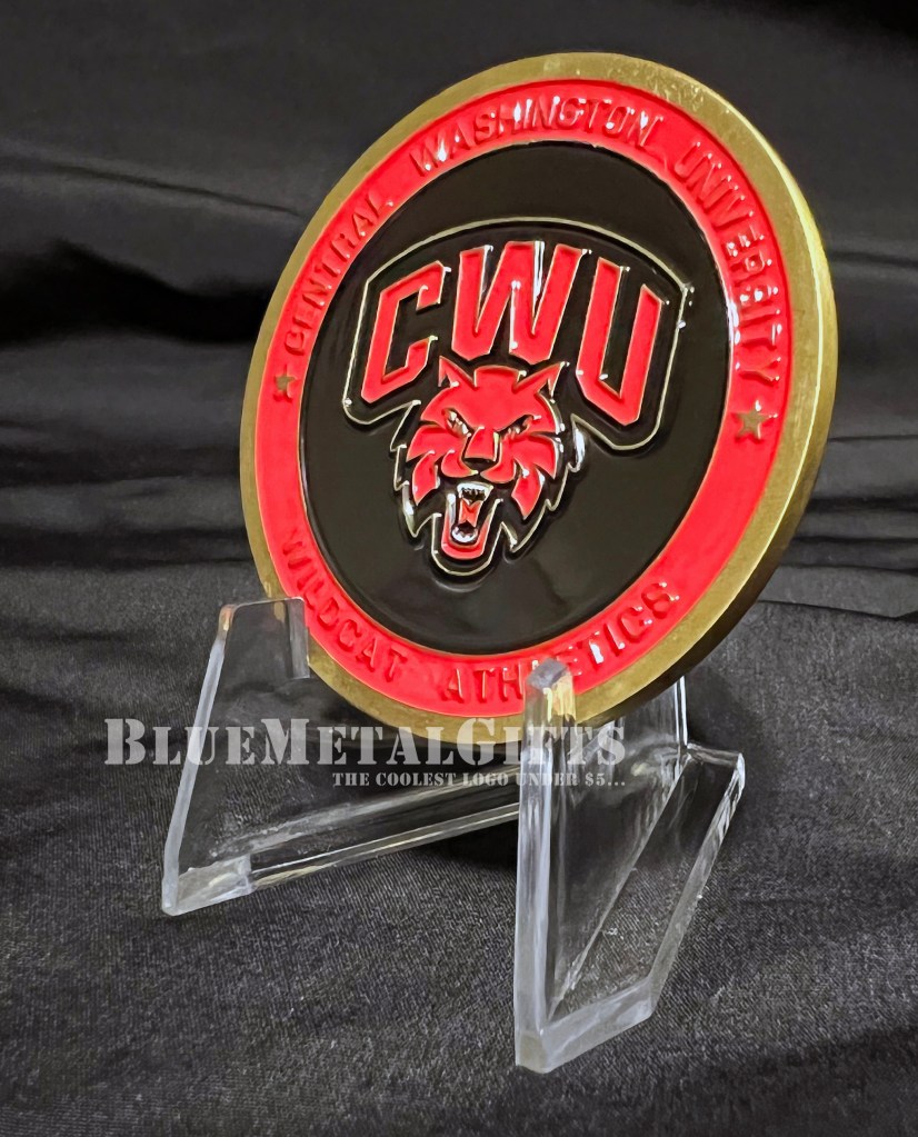 Central Washington University coin from BlueMetalGifts.com