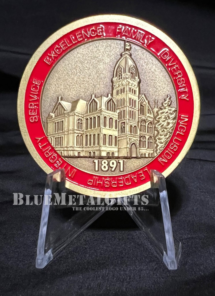 Central Washington University coin from BlueMetalGifts.com