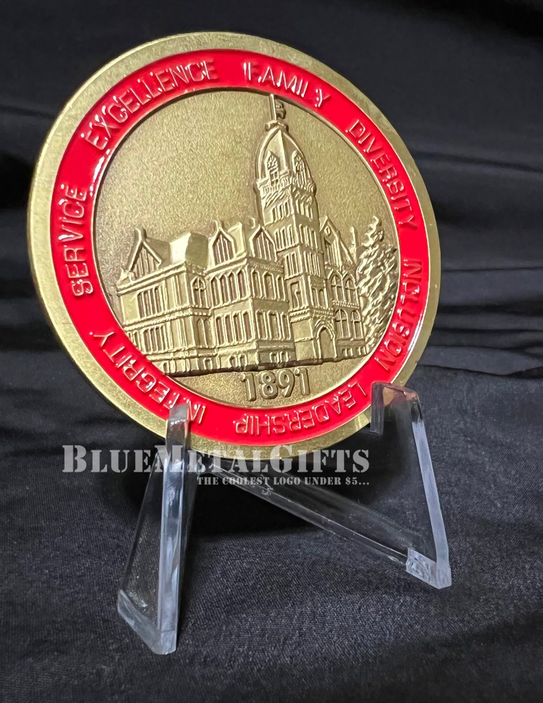 Central Washington University coin from BlueMetalGifts.com