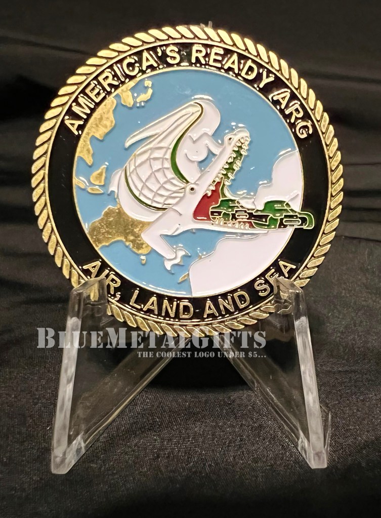 Amphibious Squadron Eleven Challenge Coin from BlueMetalGifts.com