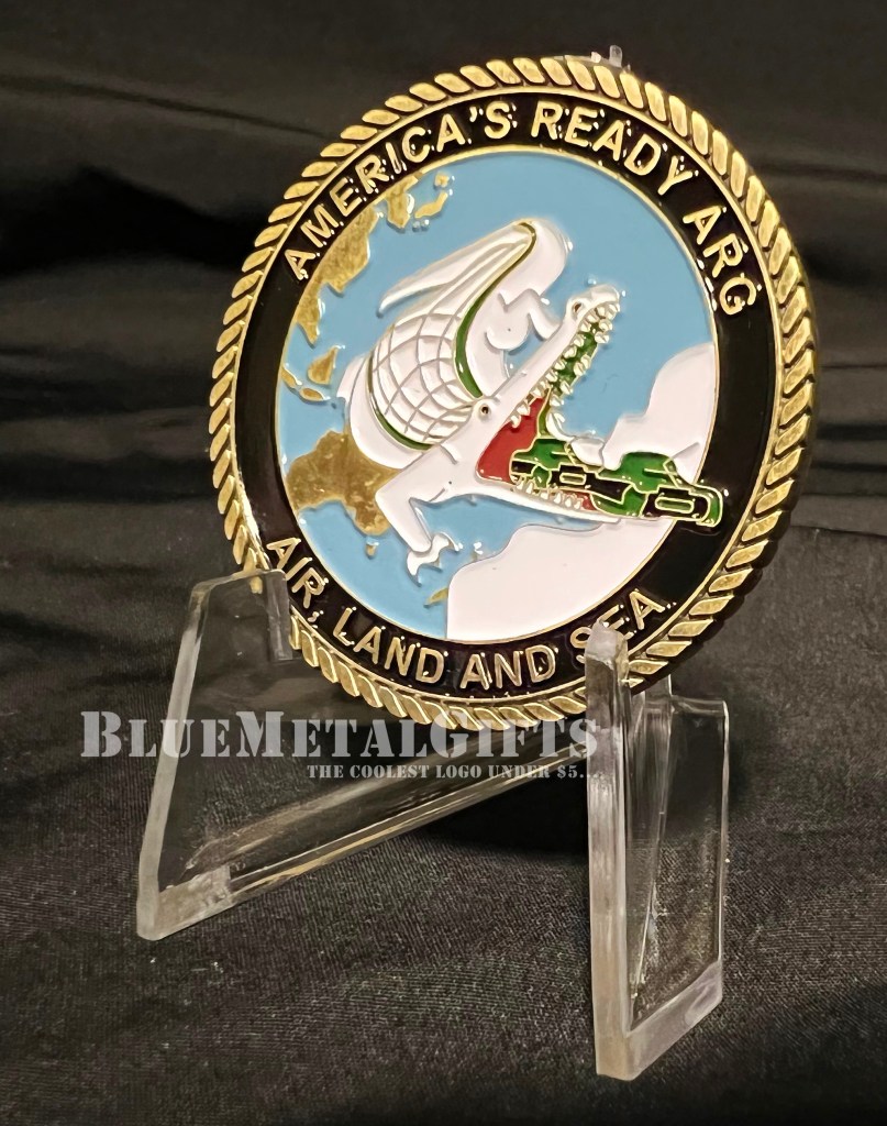 Amphibious Squadron Eleven Challenge Coin from BlueMetalGifts.com