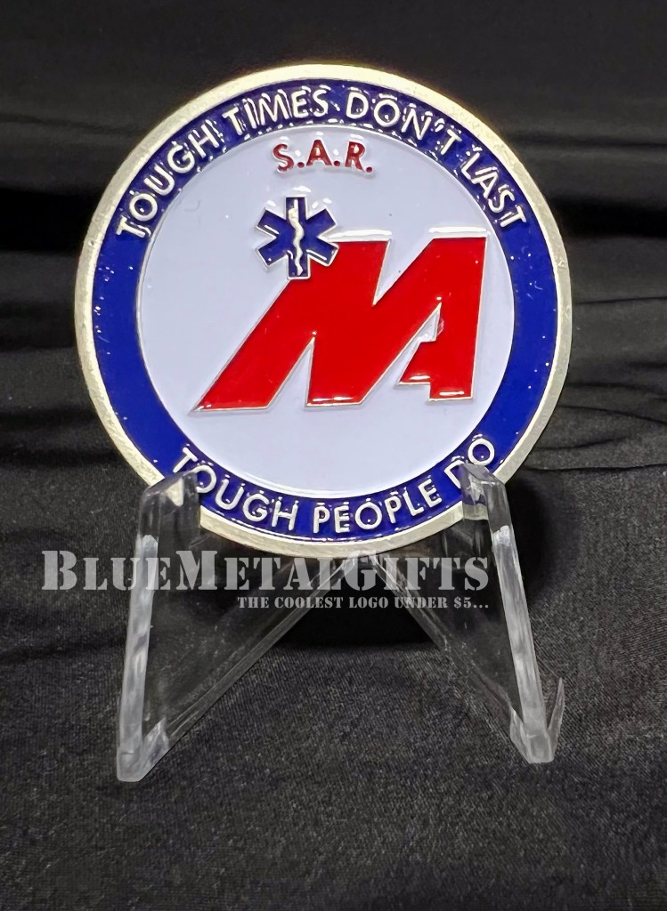 State of New York Ambulance coin from BlueMetalGifts.com