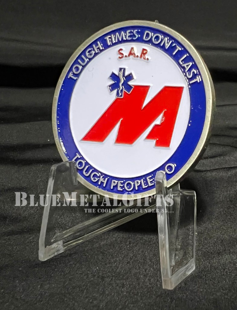State of New York Ambulance coin from BlueMetalGifts.com