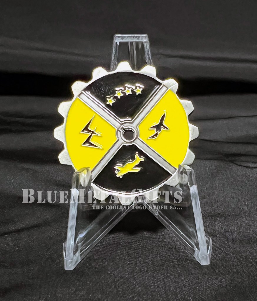 Chief of Engineering Challenge Coin from BlueMetalGifts.com